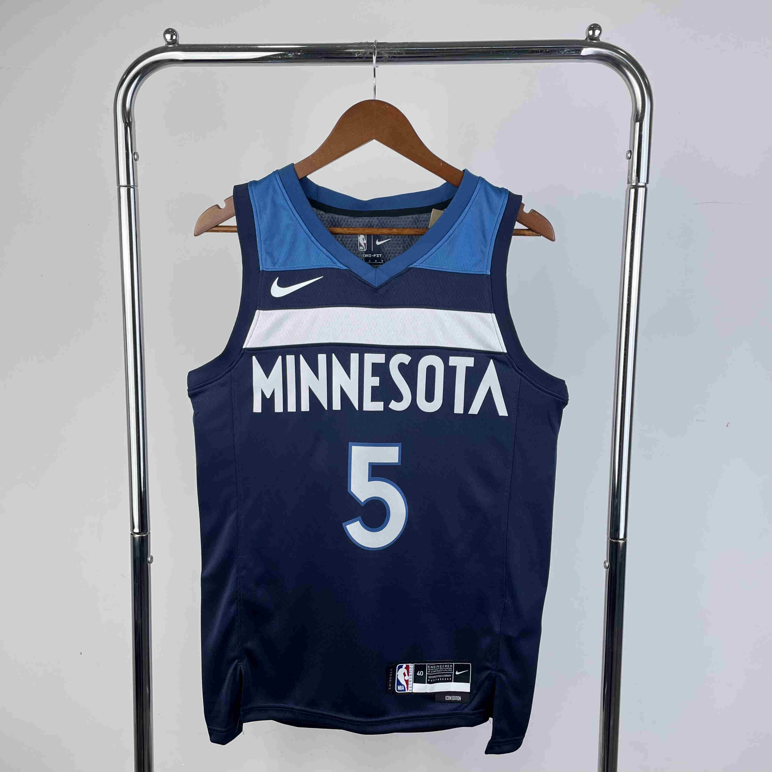 Minnesota Timberwolves NBA Jersey edwards 5