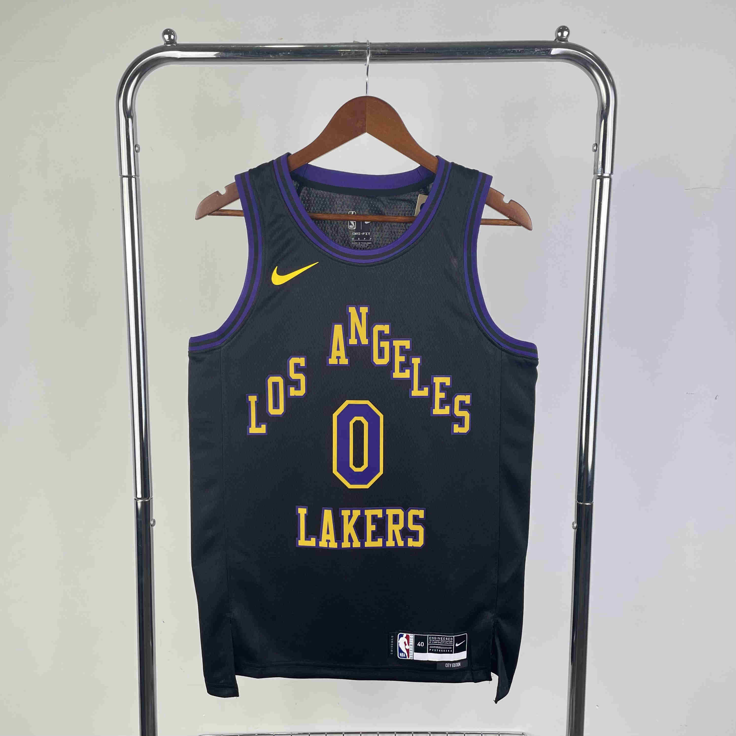 Los Angeles Lakers NBA Jersey Westbrook 0