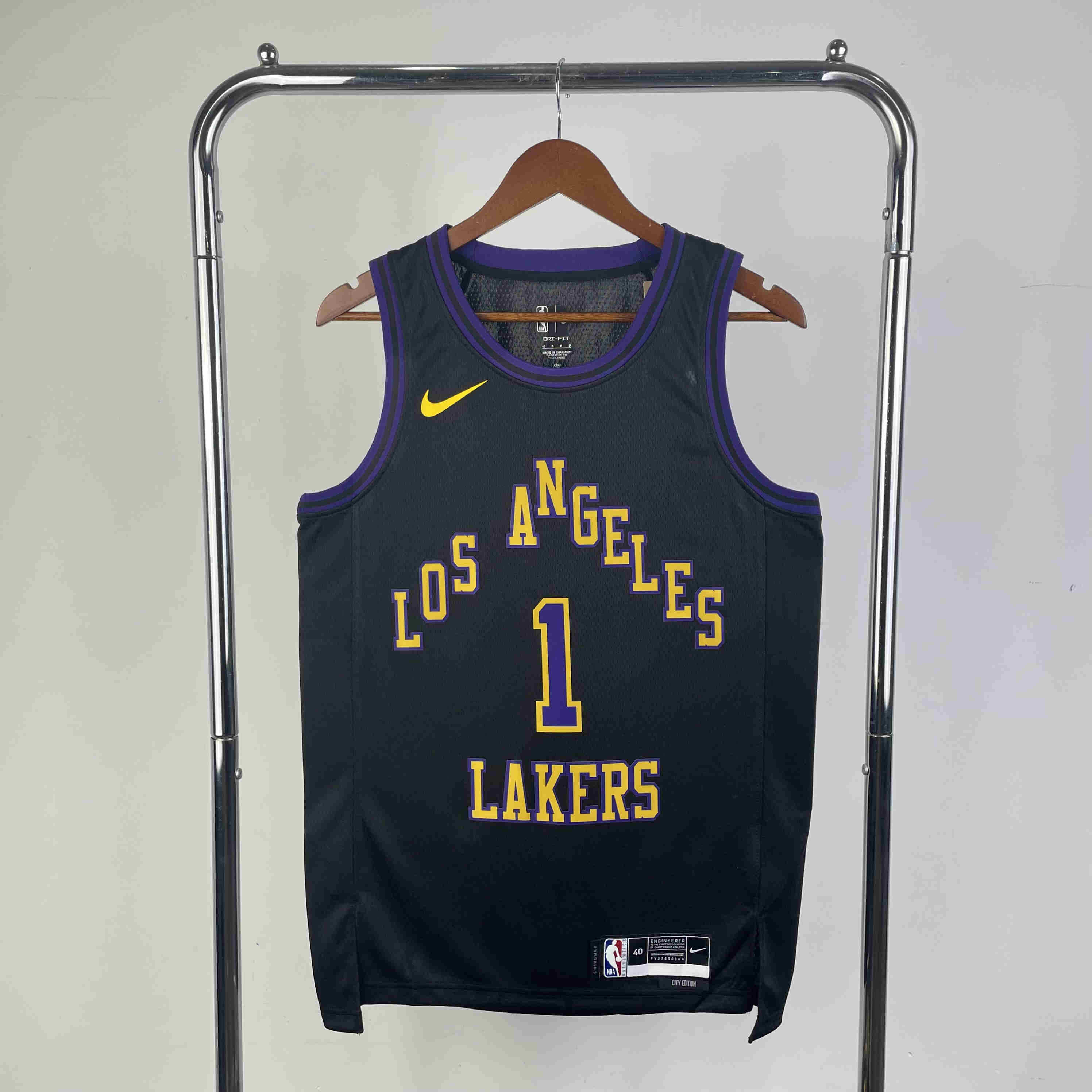 Los Angeles Lakers NBA Jersey Russell 1