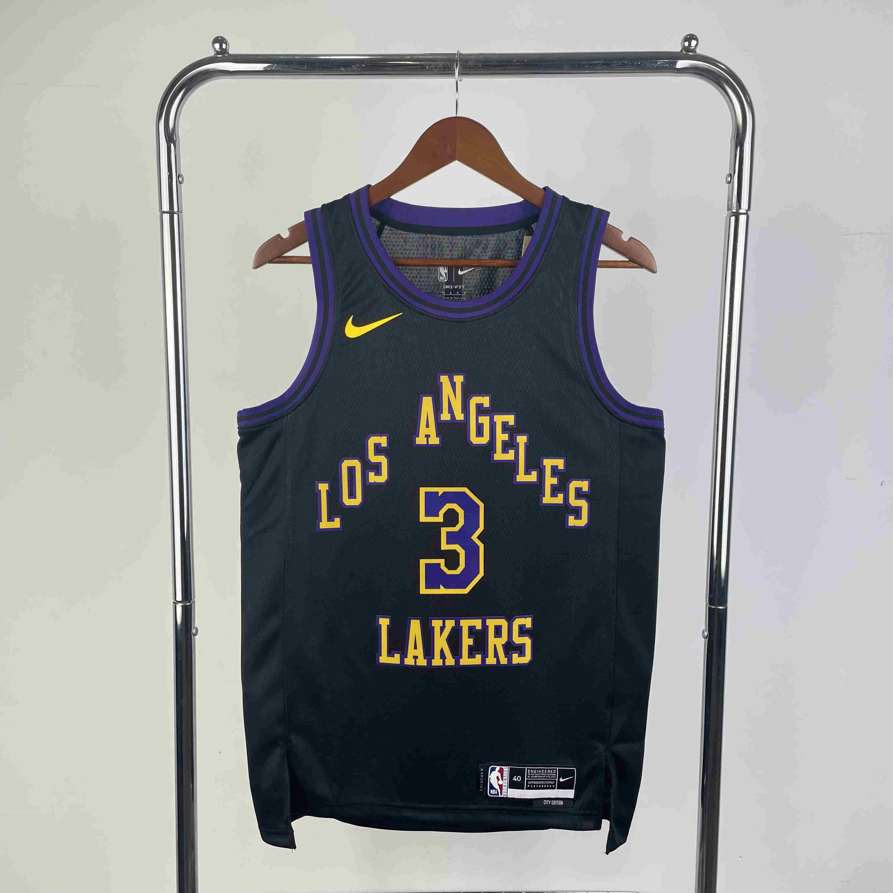 Los Angeles Lakers NBA Jersey Davis 3