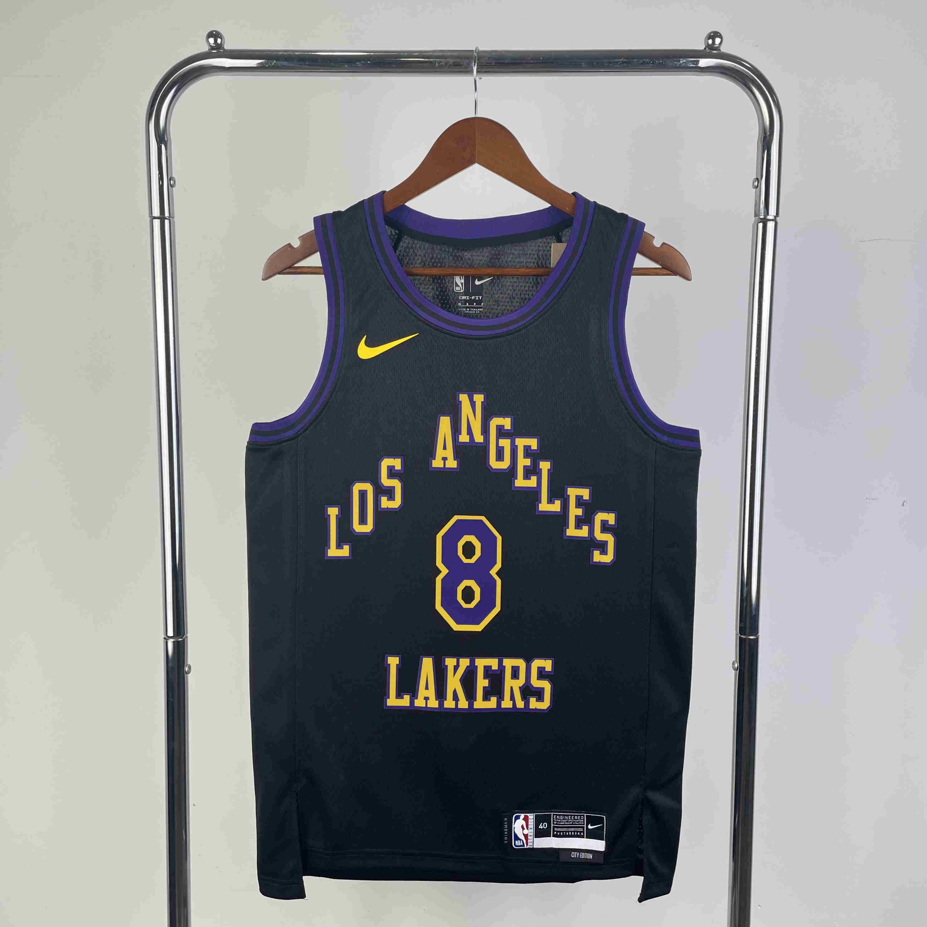 Los Angeles Lakers NBA Jersey Bryant  8