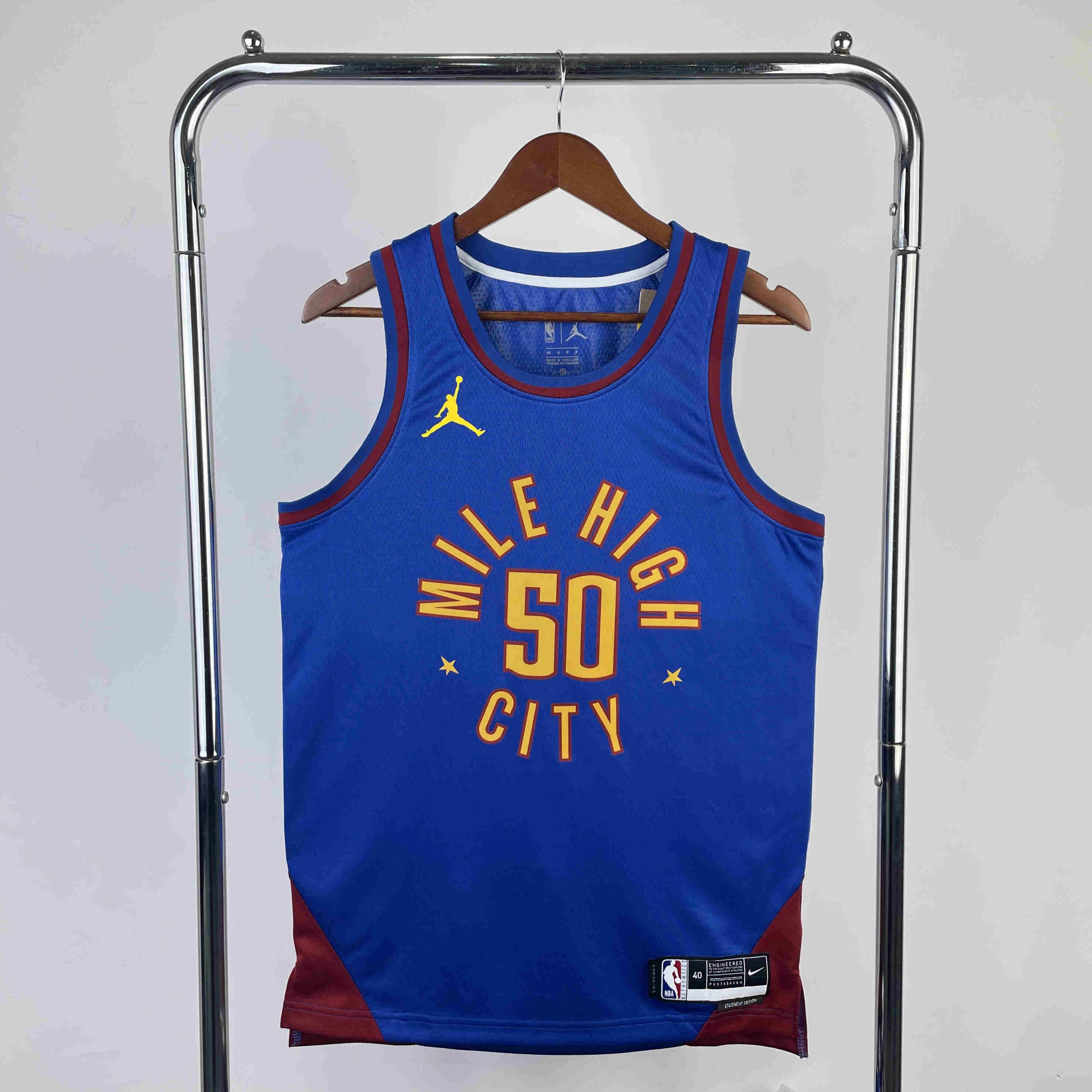 Denver Nuggets NBA Jersey Gordon 50