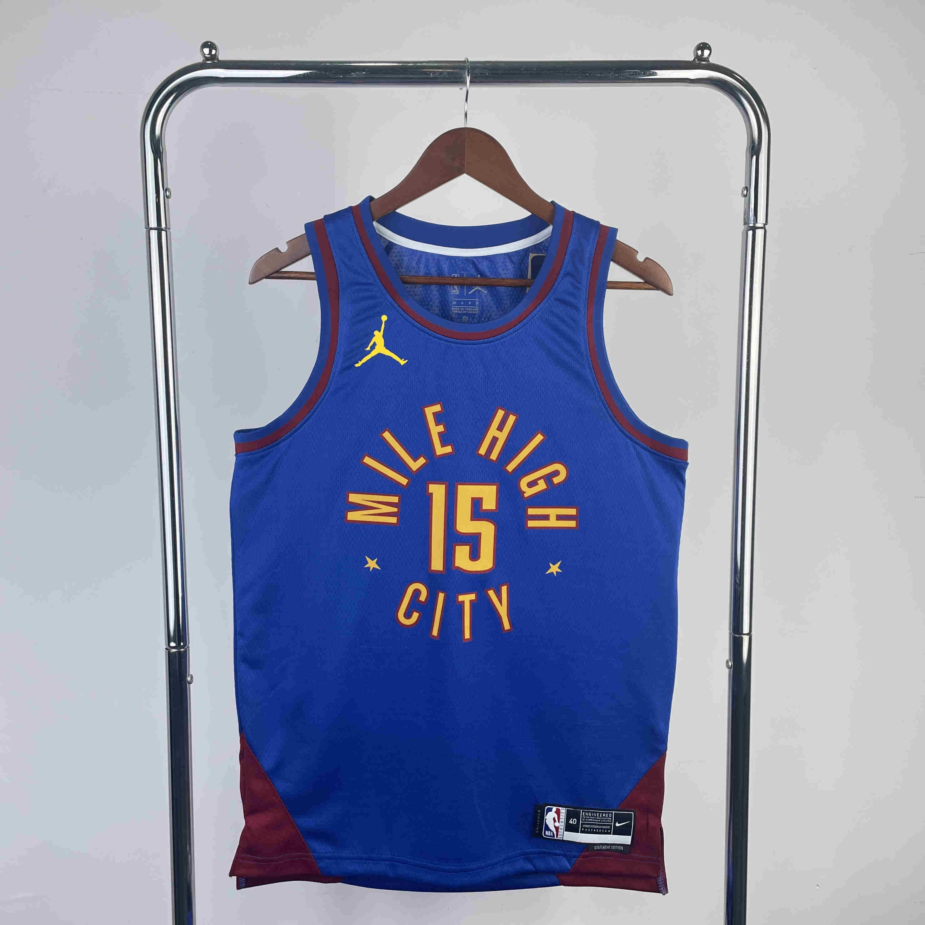 Denver Nuggets NBA Jersey Jokic 15