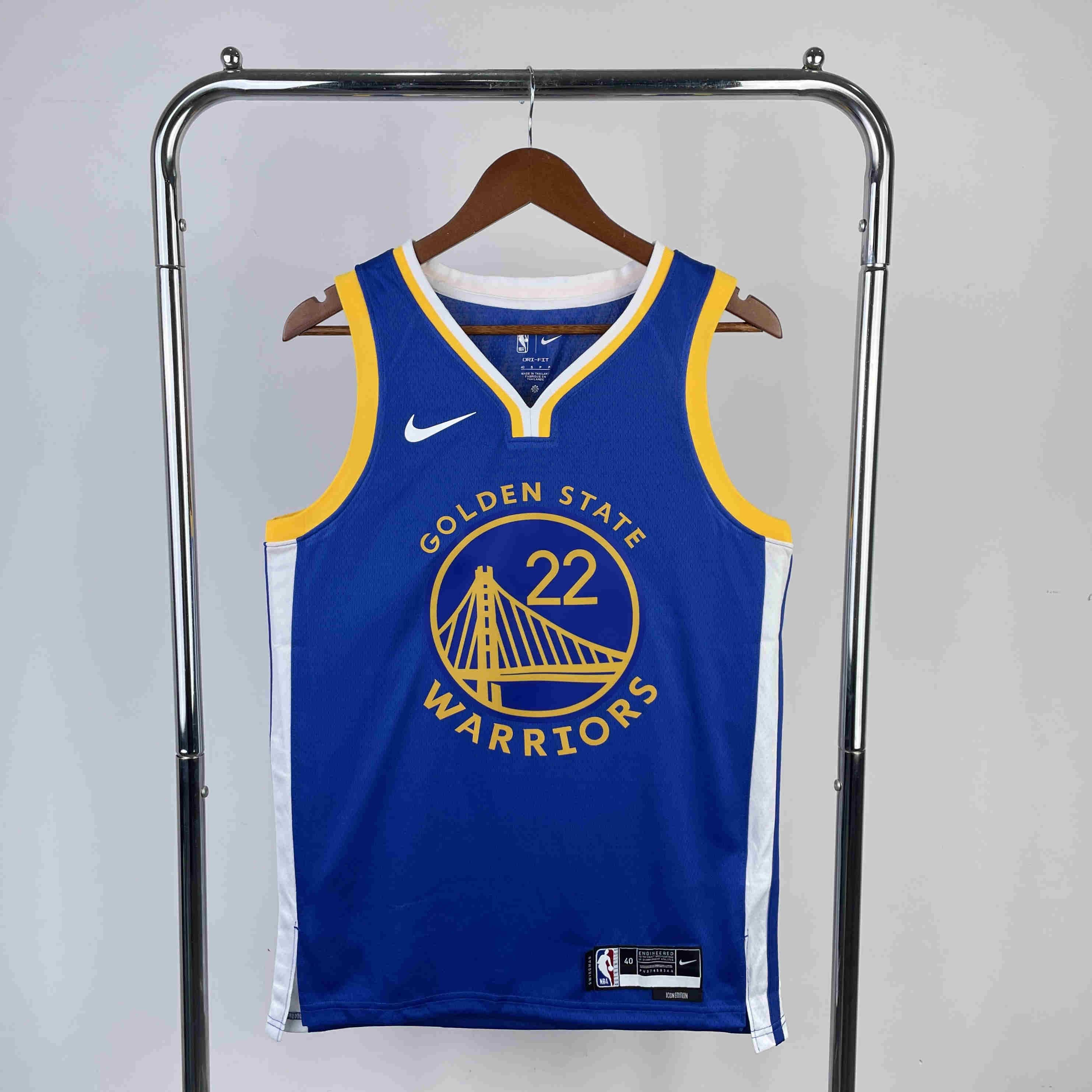 Golden State Warriors  NBA Jersey Wiggins 22