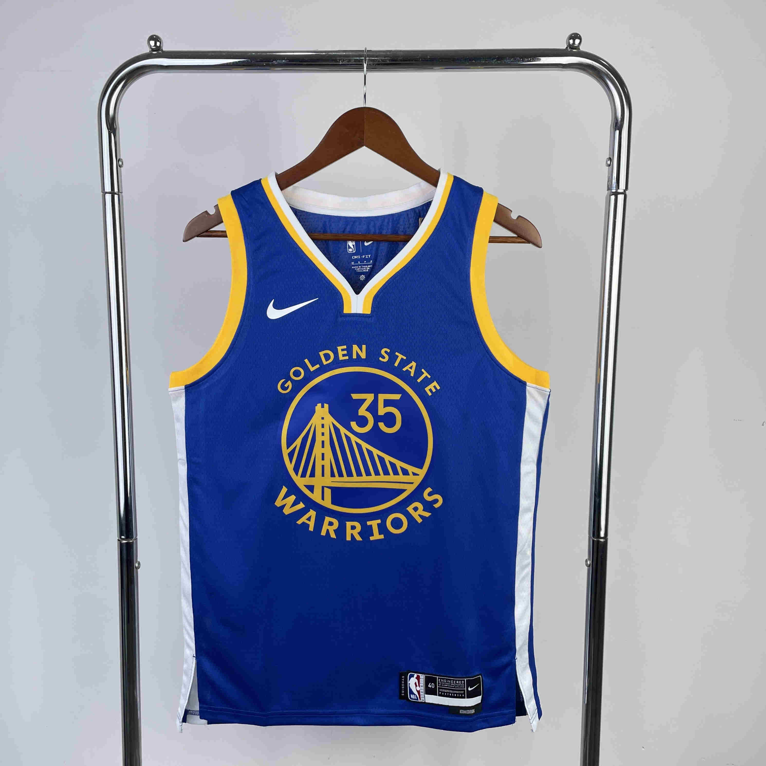 Golden State Warriors  NBA Jersey Durant 35