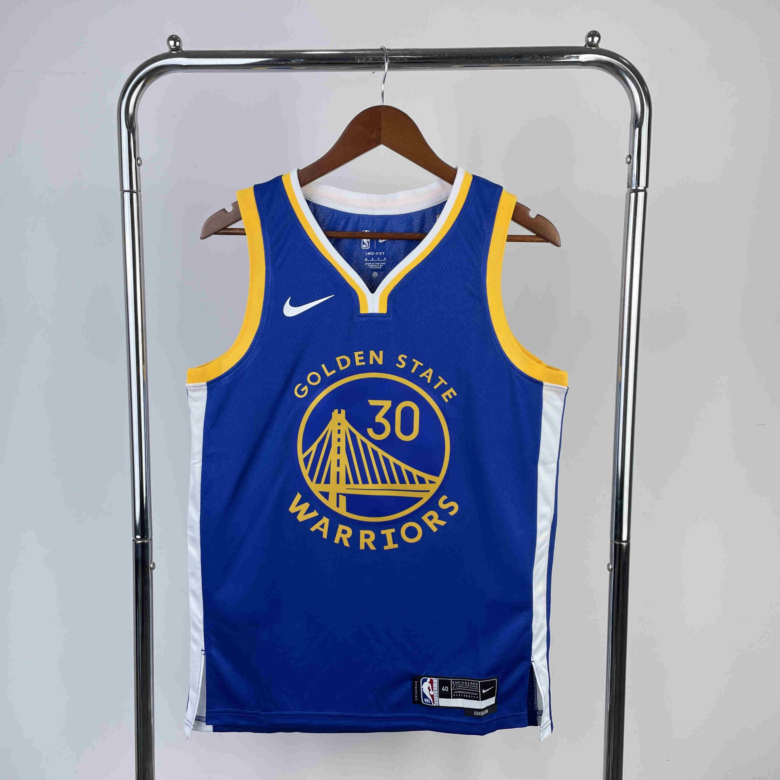 Golden State Warriors  NBA Jersey Curry 30