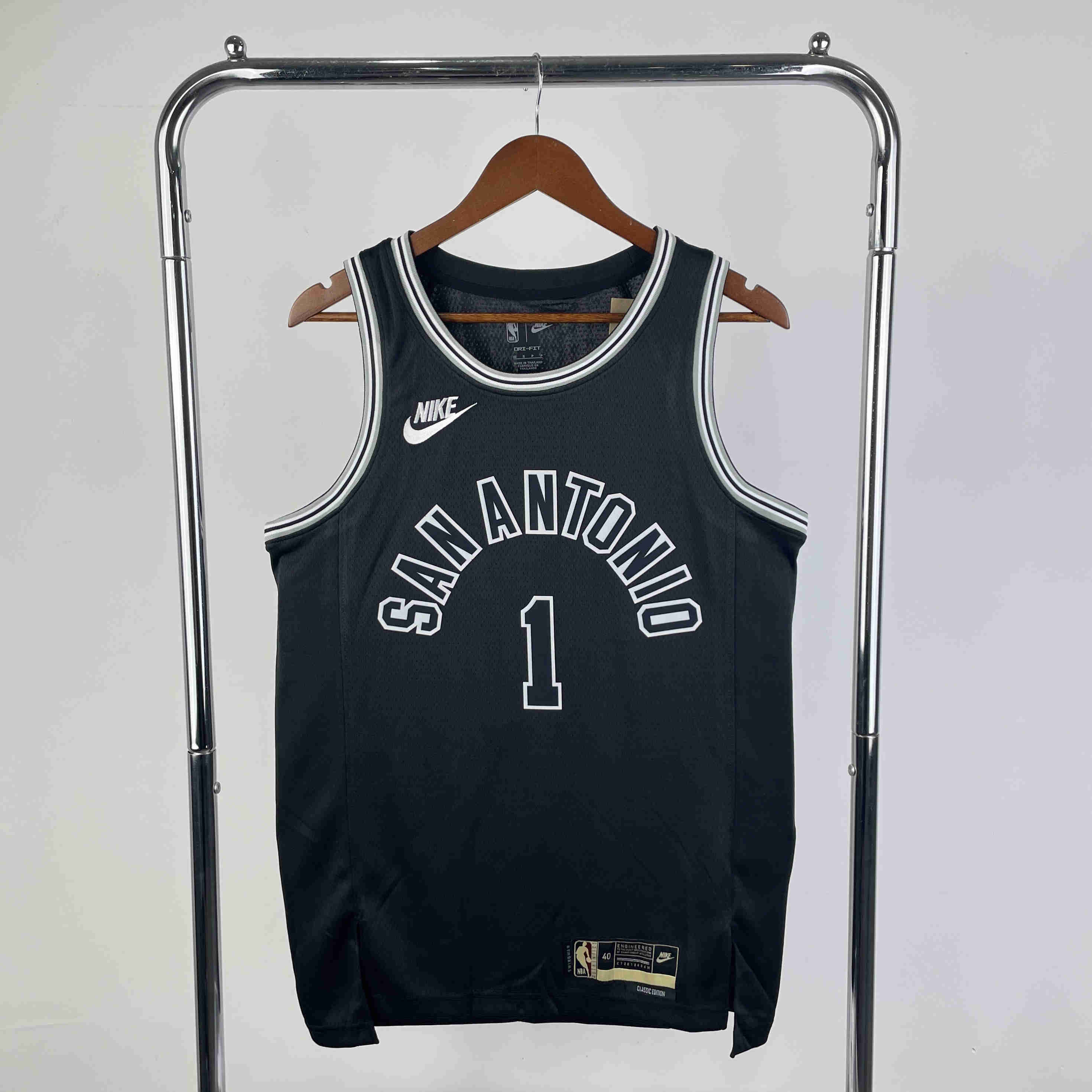 San Antonio Spurs NBA Jersey Wembanyama 1