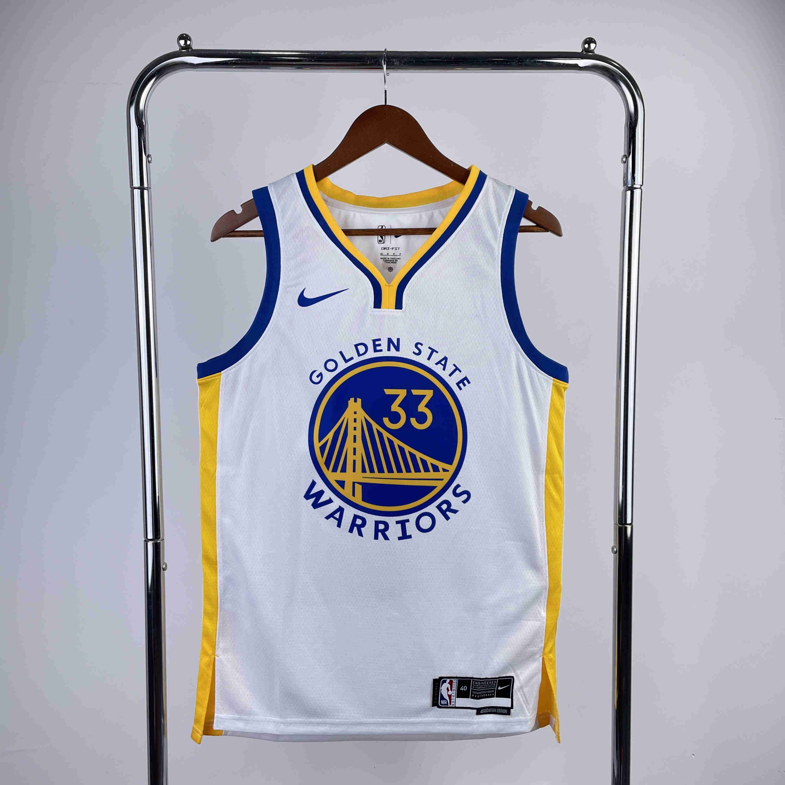 Golden State Warriors  NBA Jersey Wiseman 33