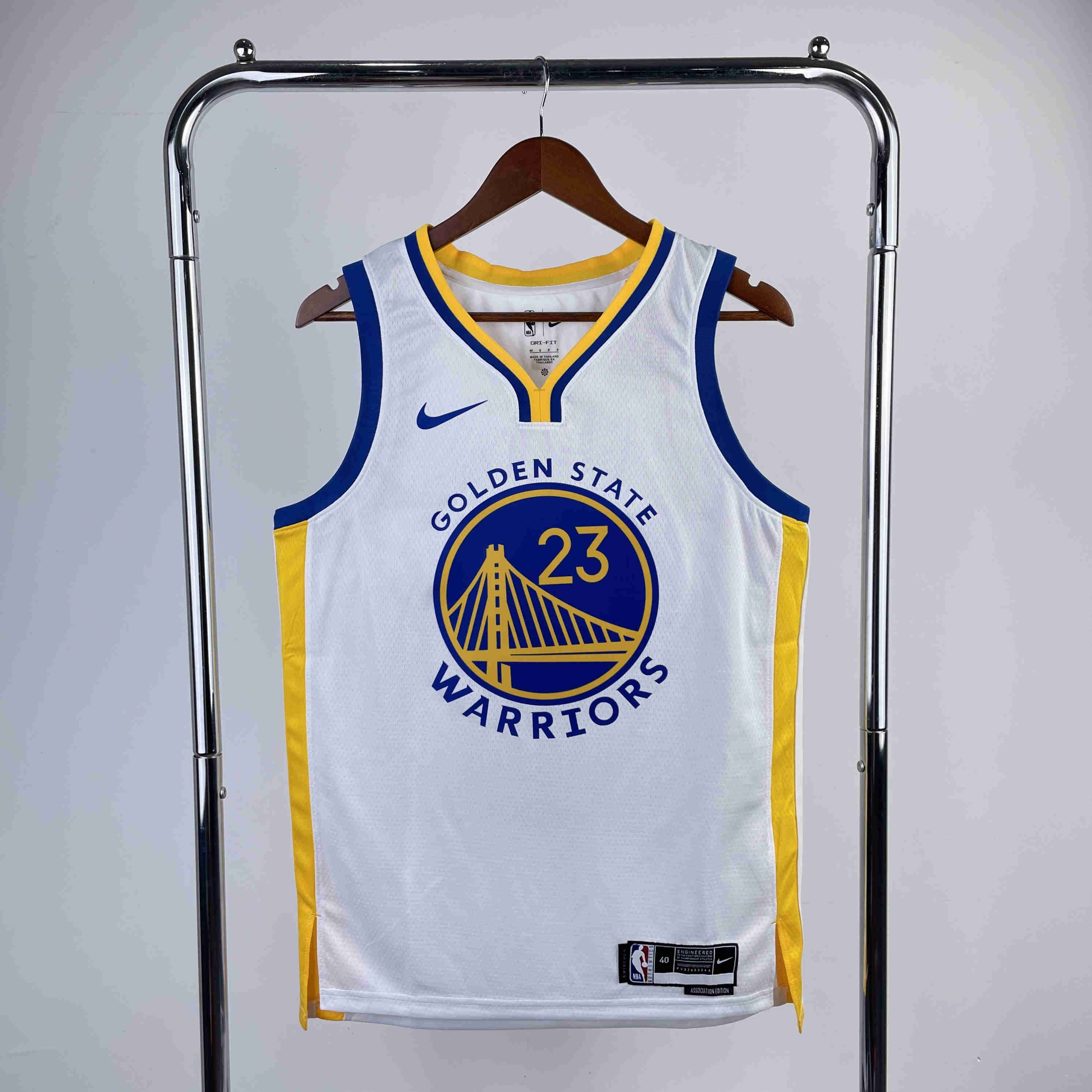 Golden State Warriors NBA Jersey Green  23