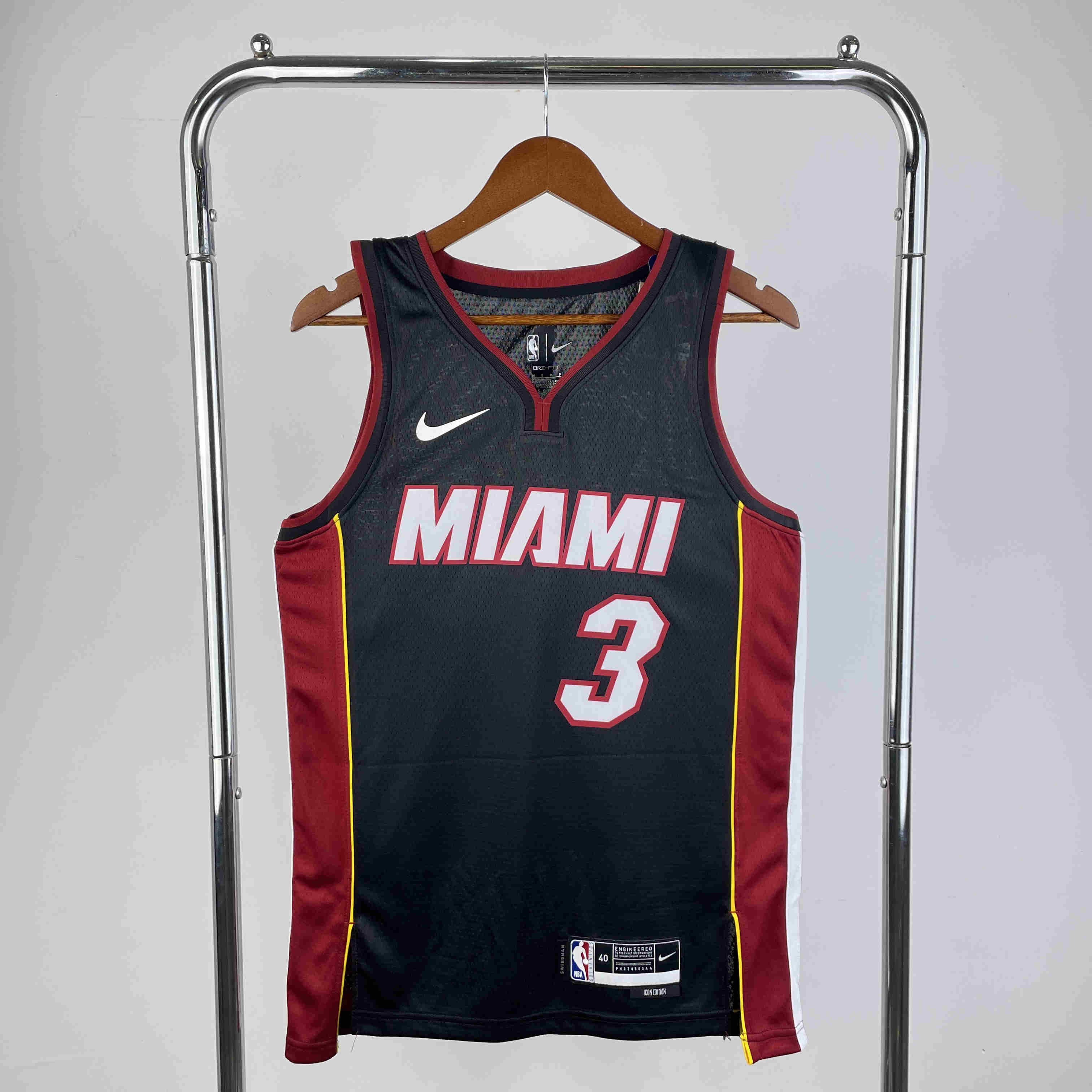 Miami Heat  NBA Jersey Wade 3