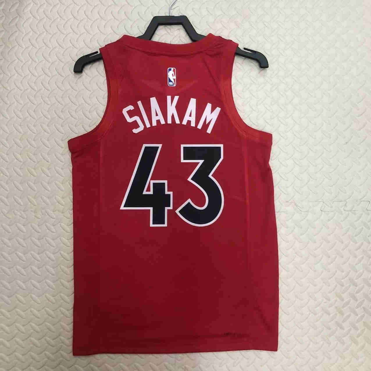 Toronto Raptors NBA Jersey Siakam 43