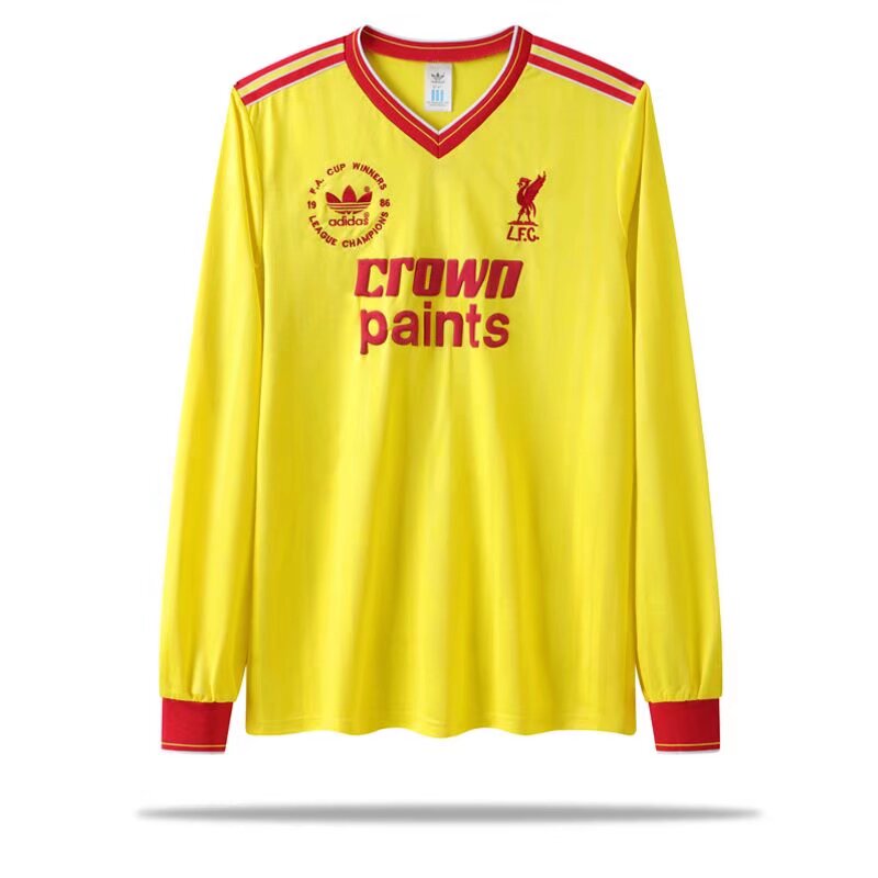 1985-1986  Liverpool F.C. retro Long sleeved