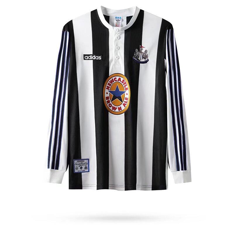 1995-1997 Newcastle  home Retro. Long sleeved