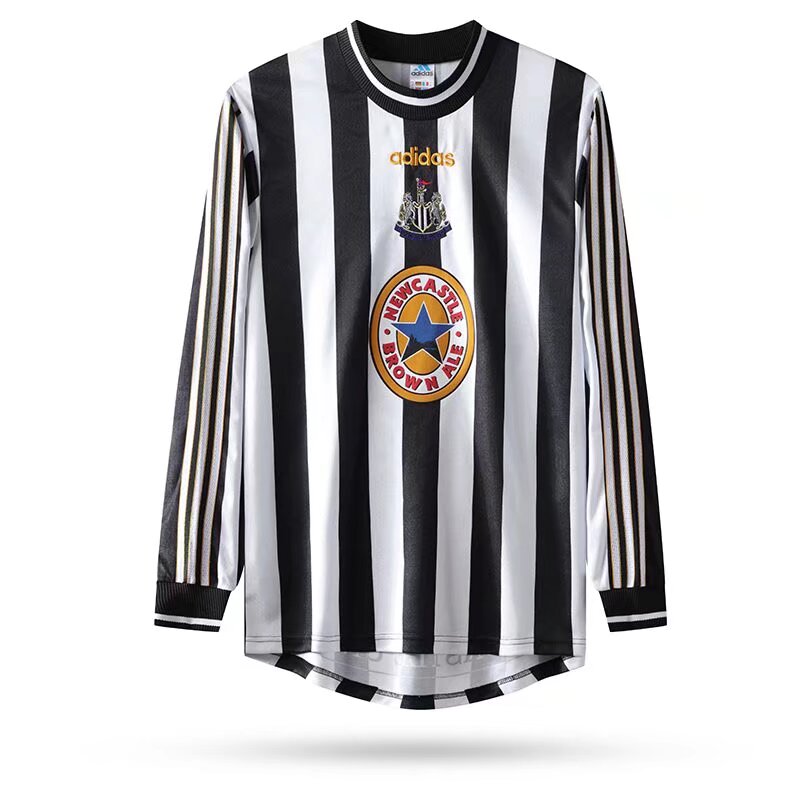 1997-1999 Newcastle  home Retro. Long sleeved