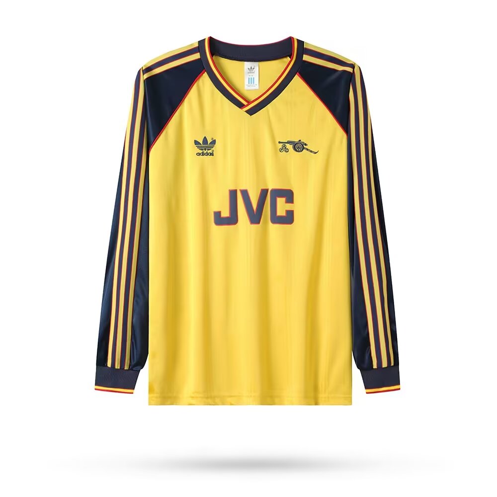 1989-1991  Arsenal Retro jersey  Long sleeved