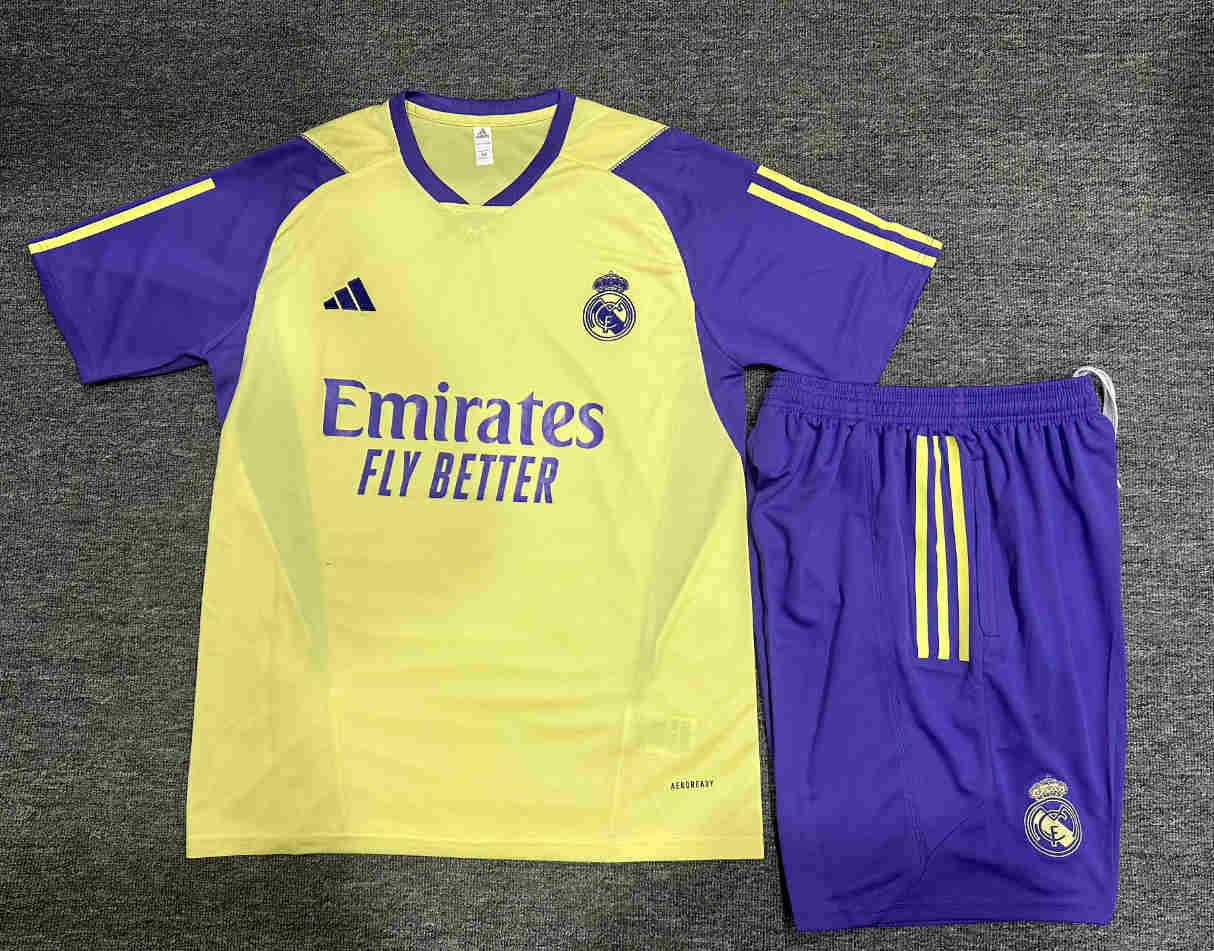 2023-2024  REAL MADRID  Training clothes   adult  kit  With pockets