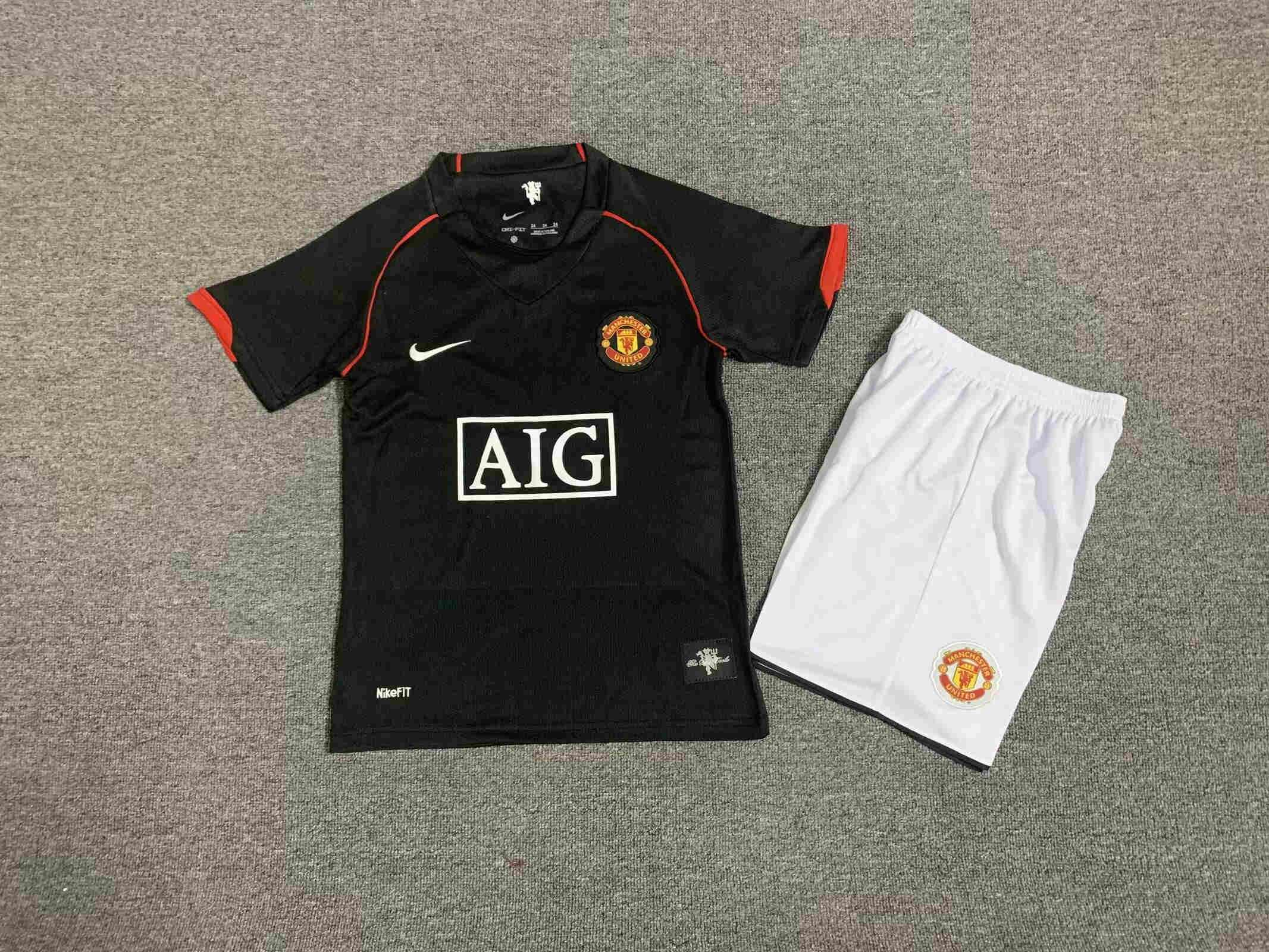 2007-2008 MANCHESTER UNITED away  KIDS kit 