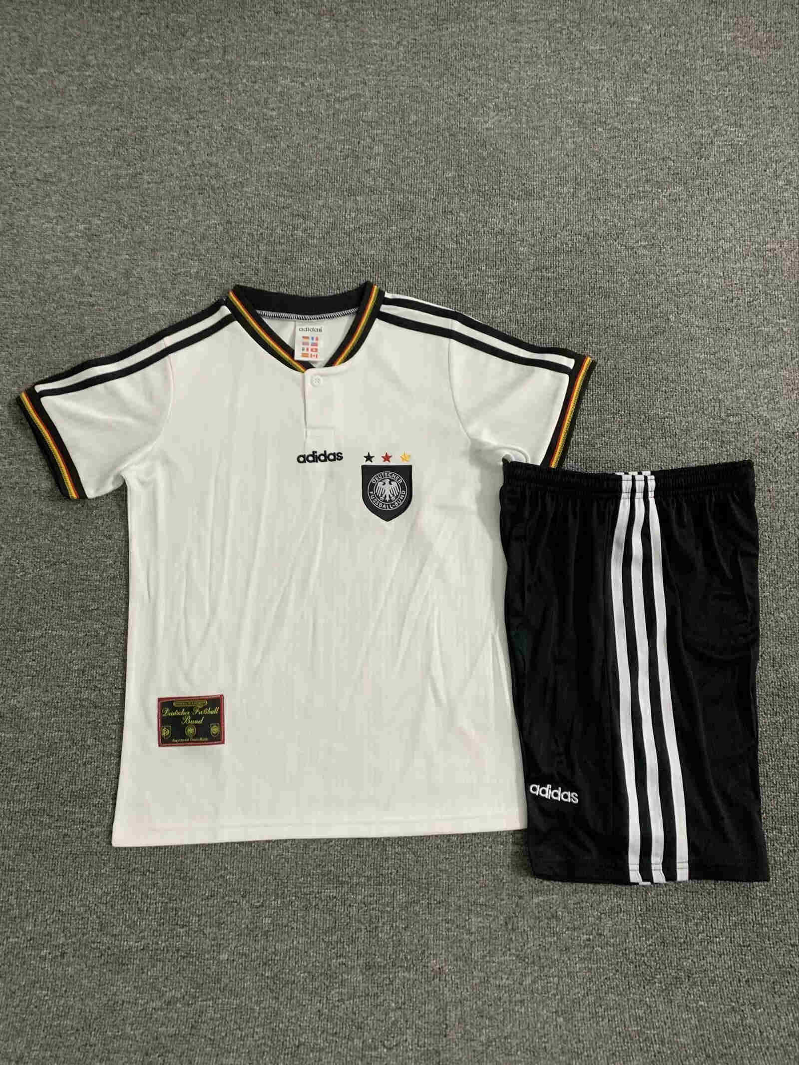 1996 Germany away kids suit