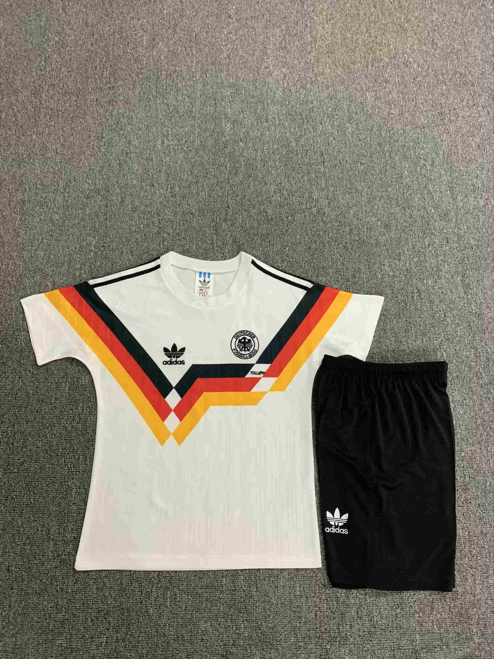 1990 Germany away kids suit