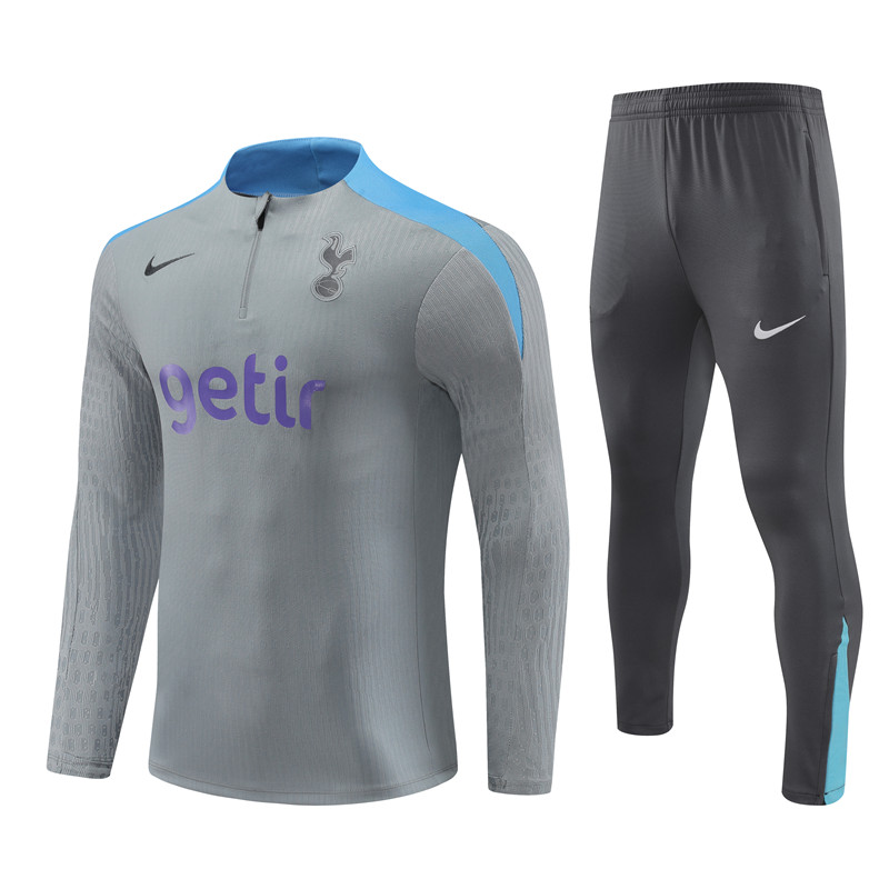 2024-2025  Tottenham Hotspur Adult Long Sleeve Half Pull Training Suit Set