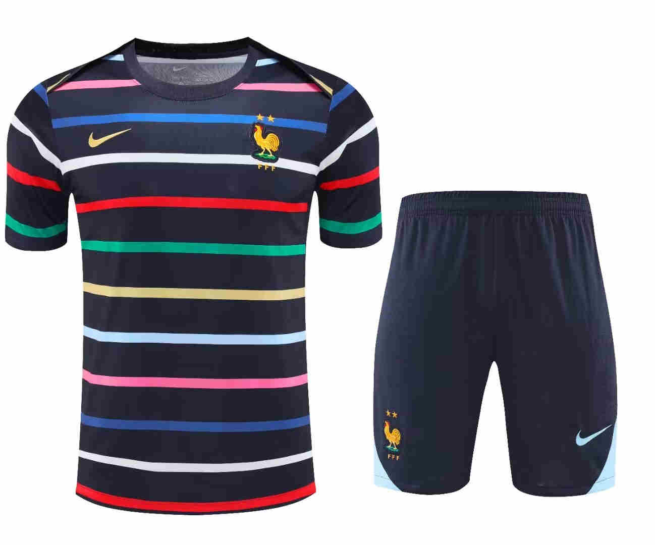 2023-2024 France Training clothes   adult  kit  
