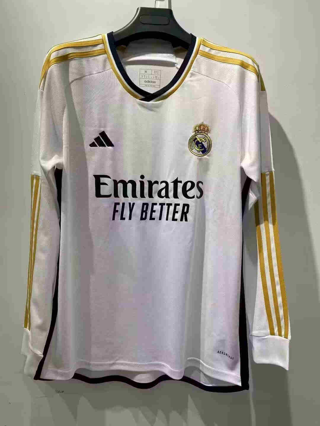 2024-2025  Real Madrid  home  Long sleeved