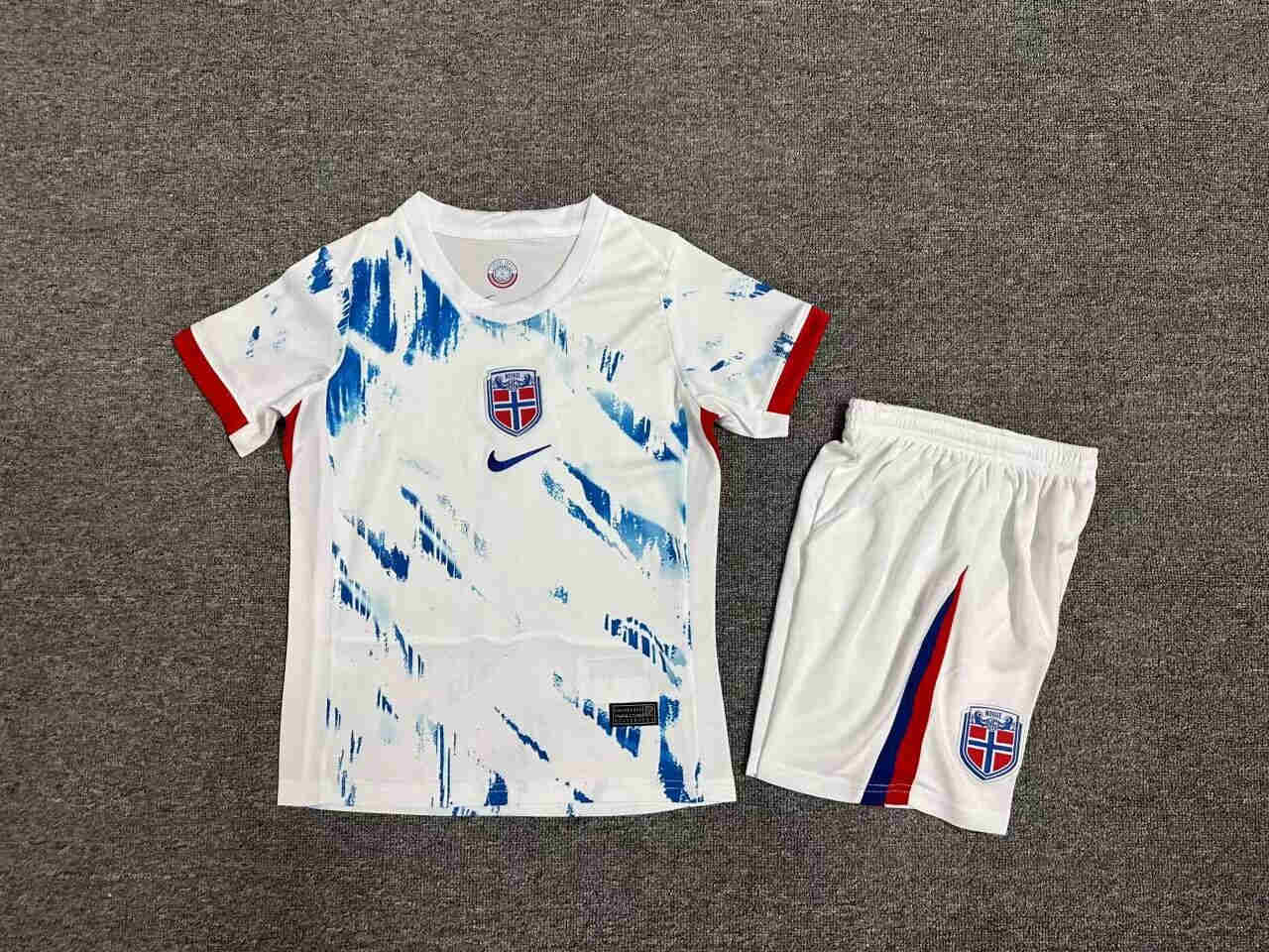 2024-2025 Norway  away kids kit 