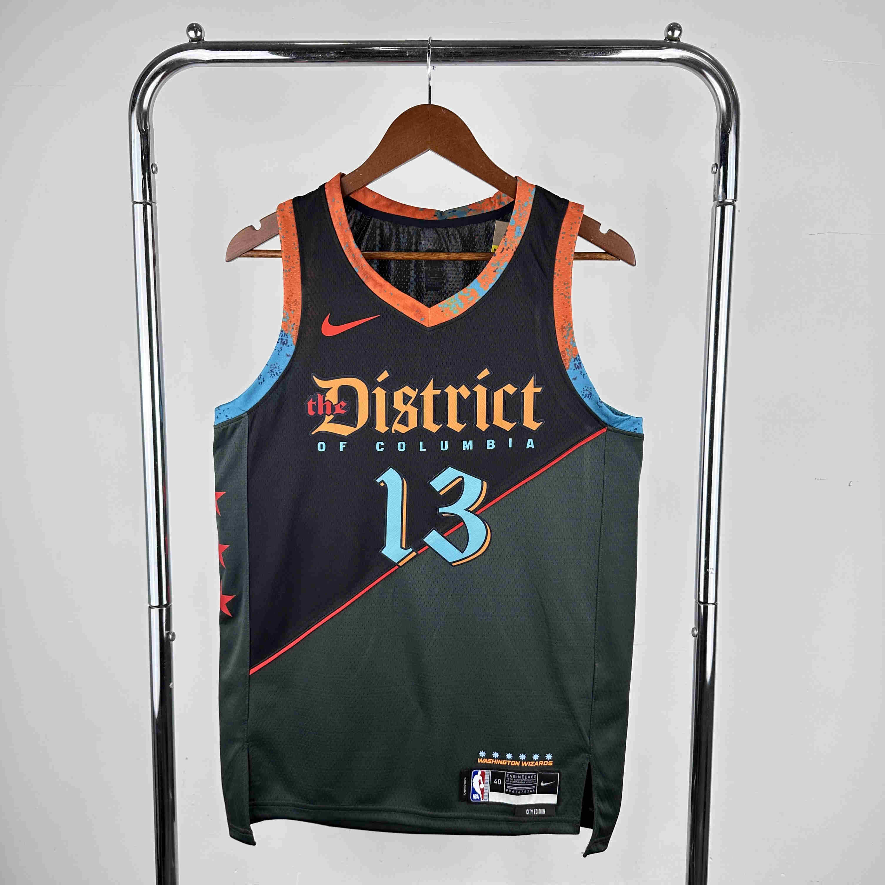 2024 Washington Wizards  NBA Jersey NO.13