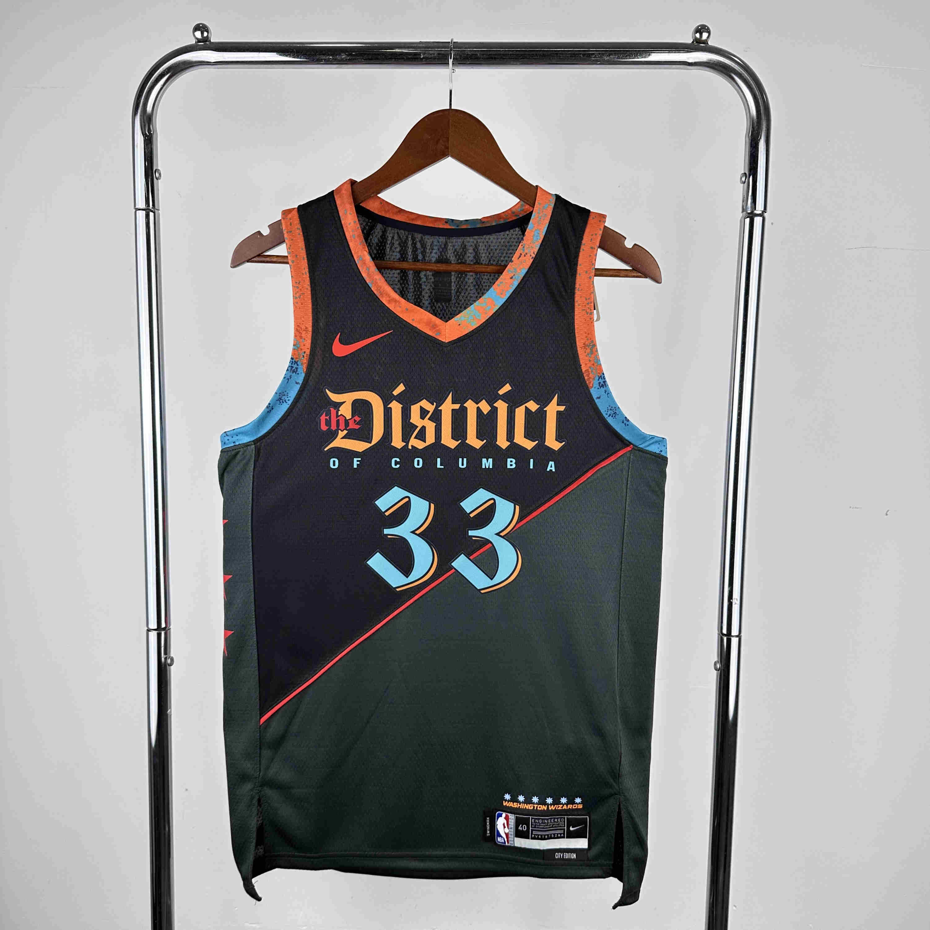 2024 Washington Wizards  NBA Jersey NO.33