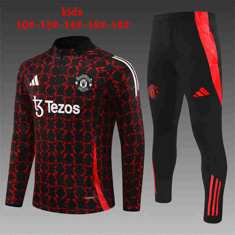 2024-2025 Manchester united kids kit Training clothes 