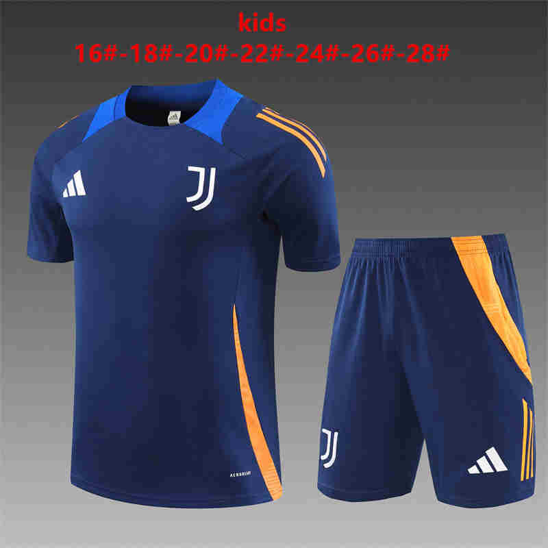 2024-2025 Juventus kids suit football training suit 