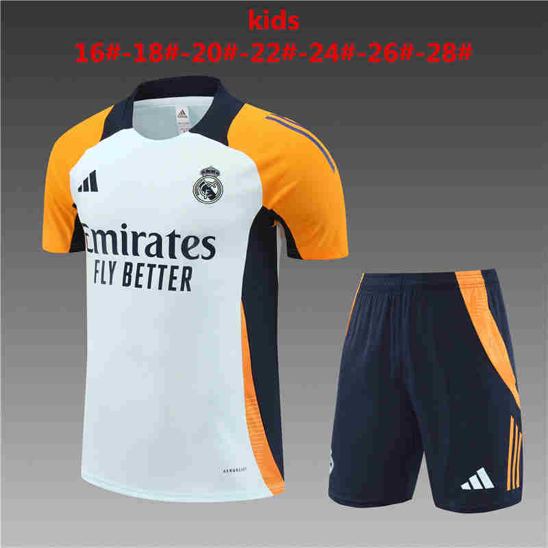2024-2025  Real Madrid  kids kit  Training clothes