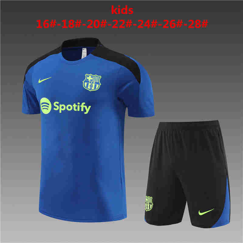 2024 -2025  FC Barcelona away kids   Training clothing