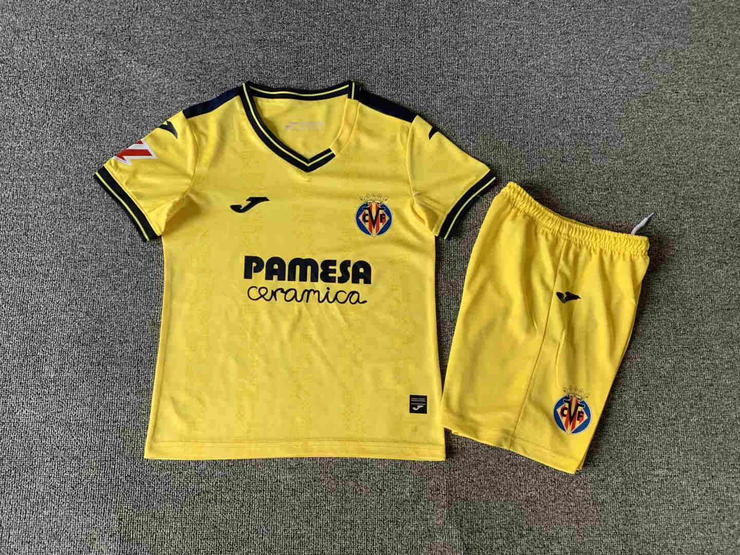 2024-2025 Villarreal Club de Fútbol S.A.D home  kids kit