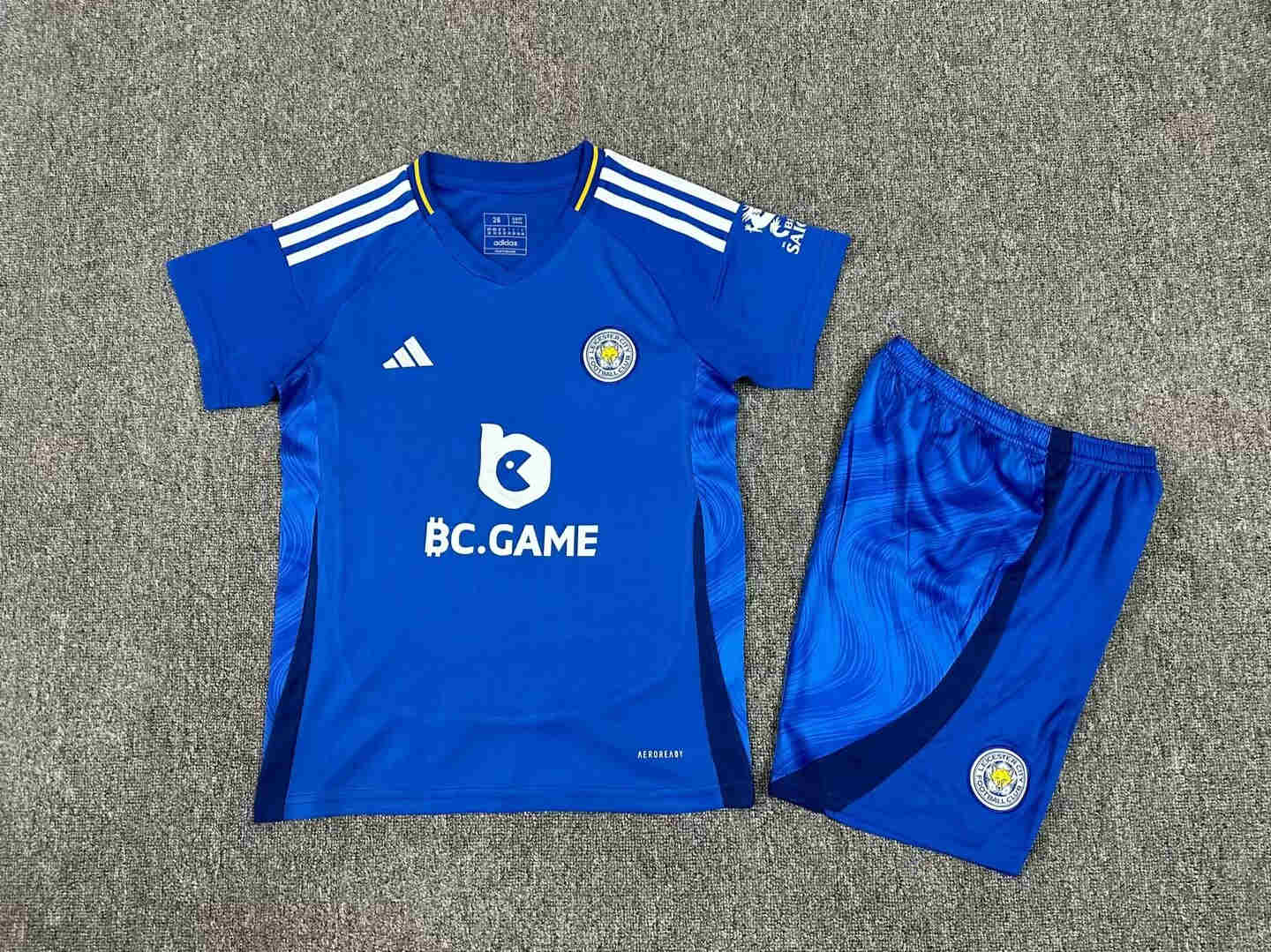 2024-2025 Leicester  home  kids kit