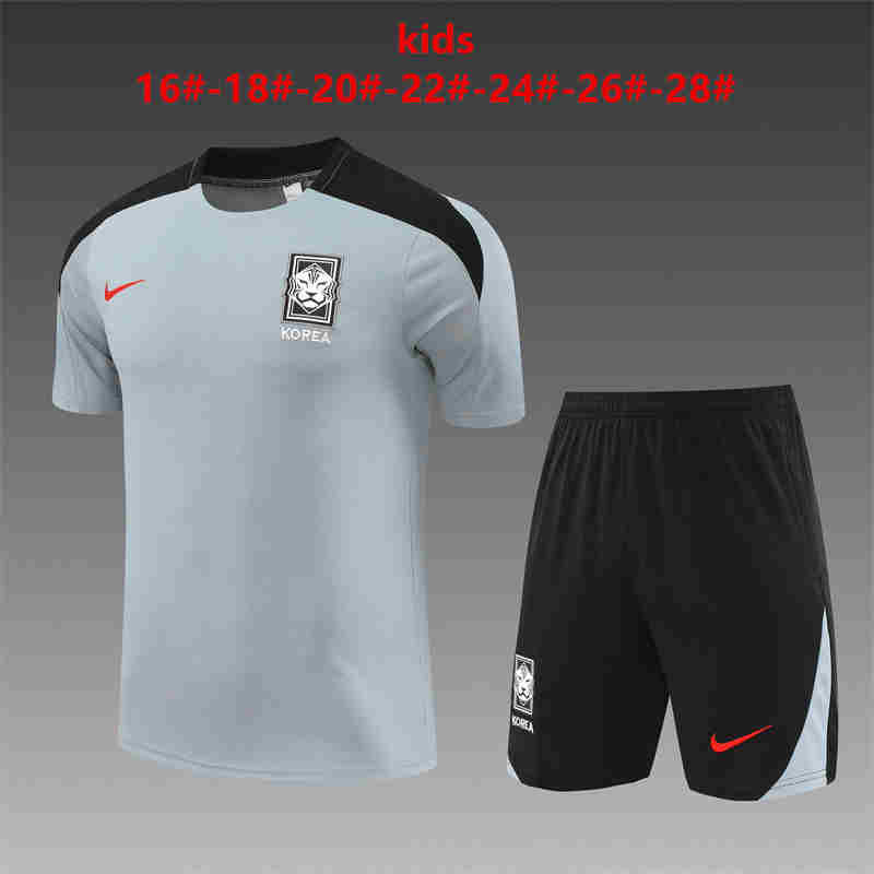 2024-2025 Republic of Korea   kids  kit Training clothes 