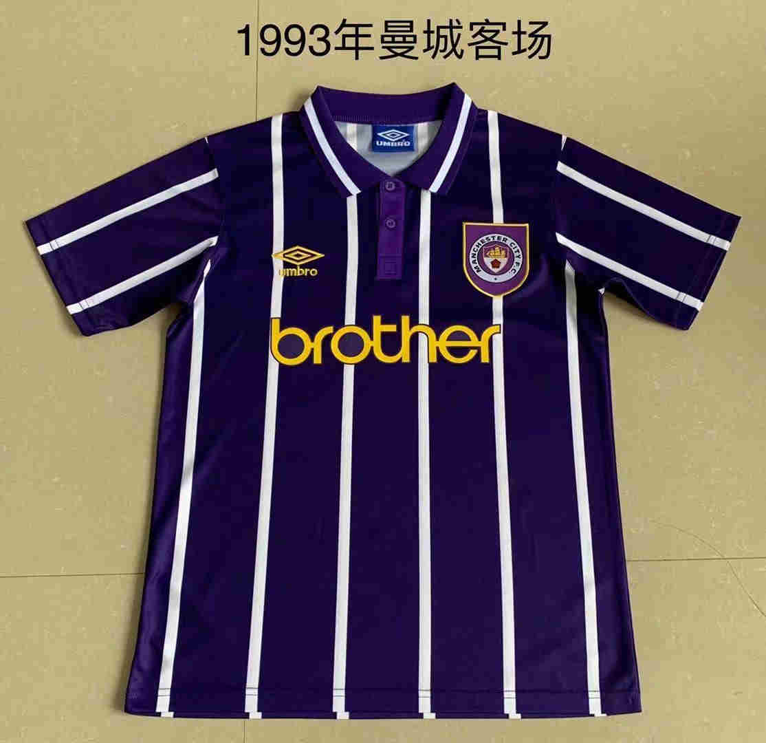 1993  Manchester City Retro jersey