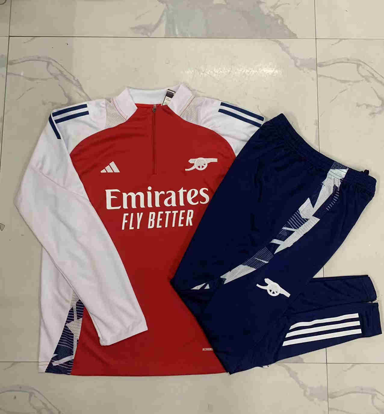 2024-2025 Arsenal half-pull training suit kids 815