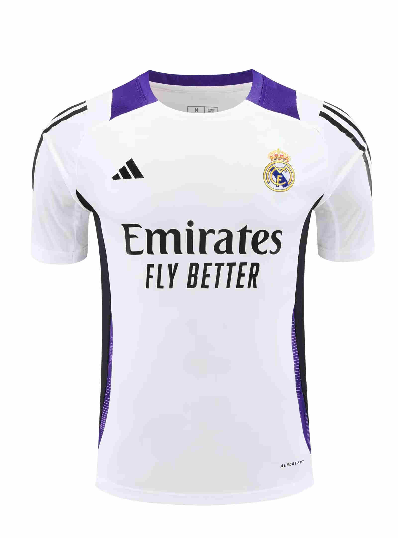 2024-2025 Real Madrid Training clothes   adult T-shirt