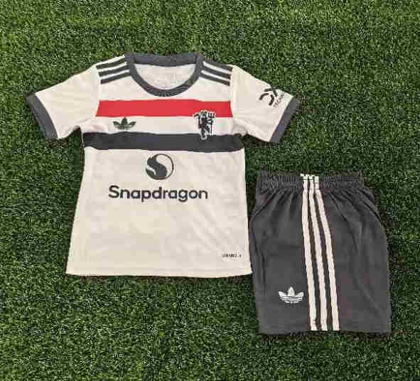 2024-2025  MANCHESTER UNITED  AWAY  2rd  KIDS kit 