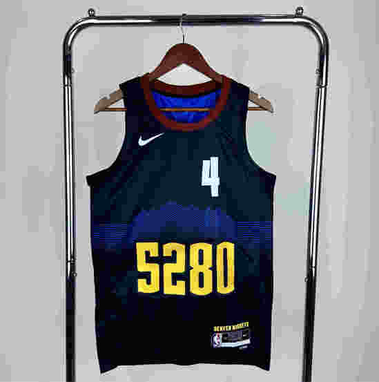 2024 Denver Nuggets  NBA Jersey  NO.4