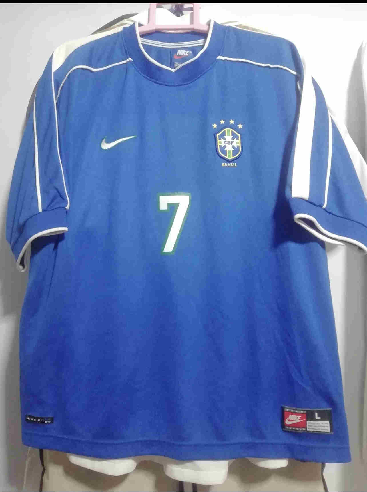 1998 Brazil national football team  away  retro