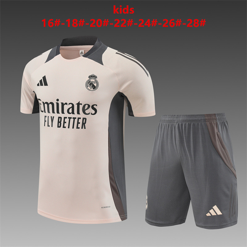 2024-2025  Real Madrid  kids kit  Training clothes