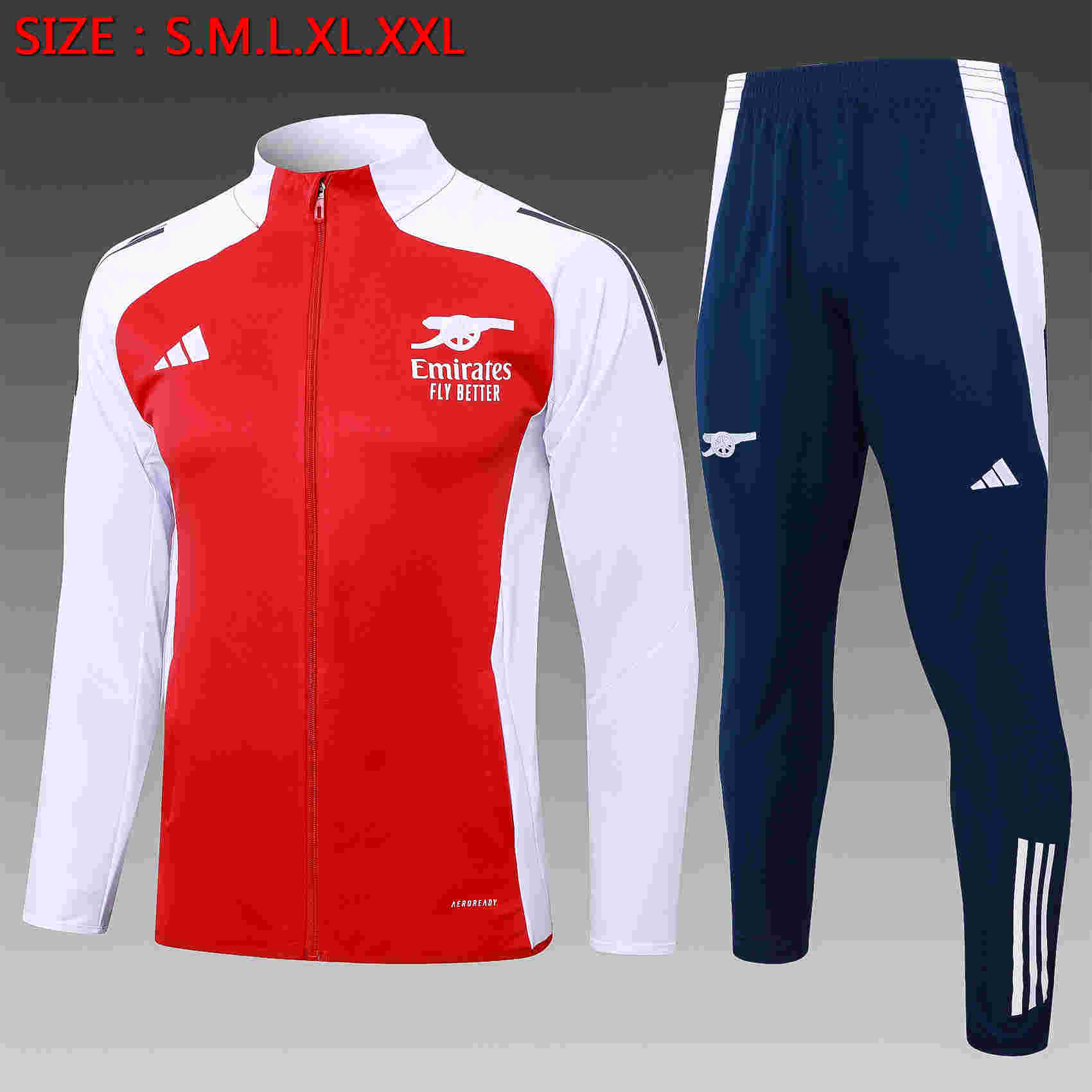 2023-2024 Arsenal training suit adult jacket  815