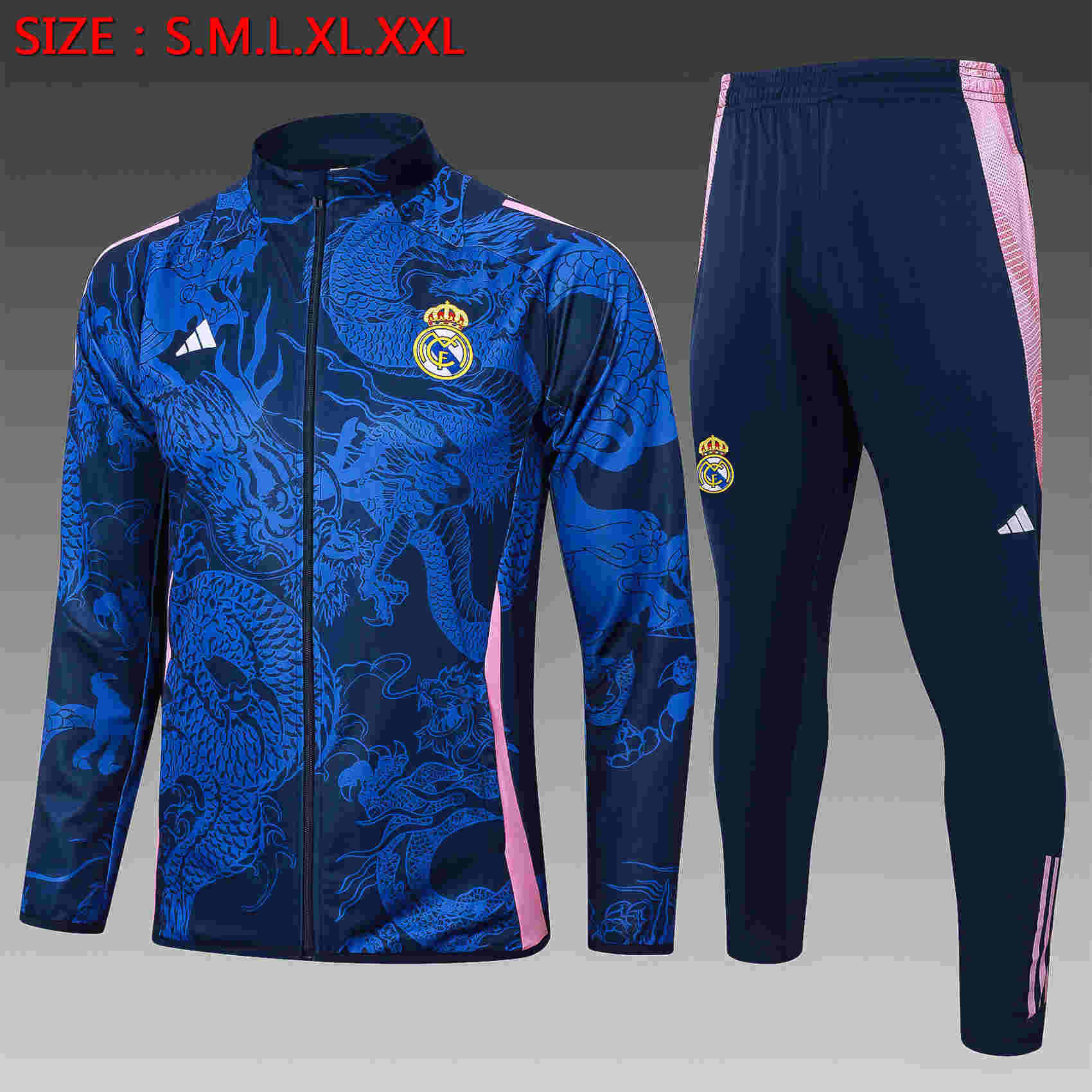 2024-2025  Real Madrid adult  Adult Training Suit  jacket 815