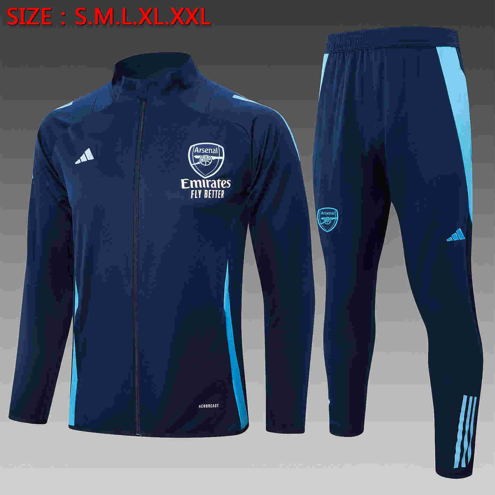 2024-2025 Arsenal training suit adult jacket  815