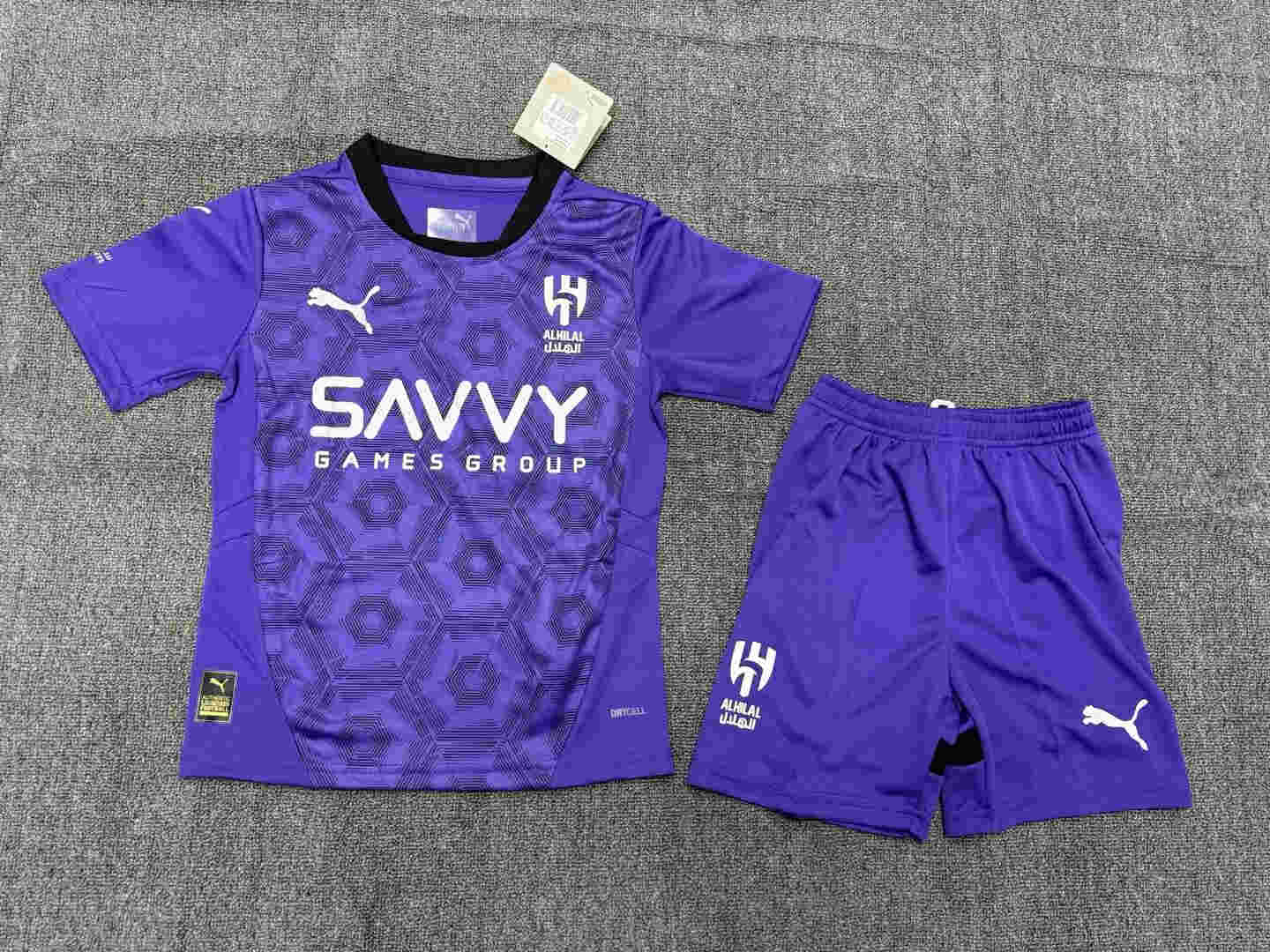 2024-2025 Riyadh Crescent away   2rd KIDS kit 