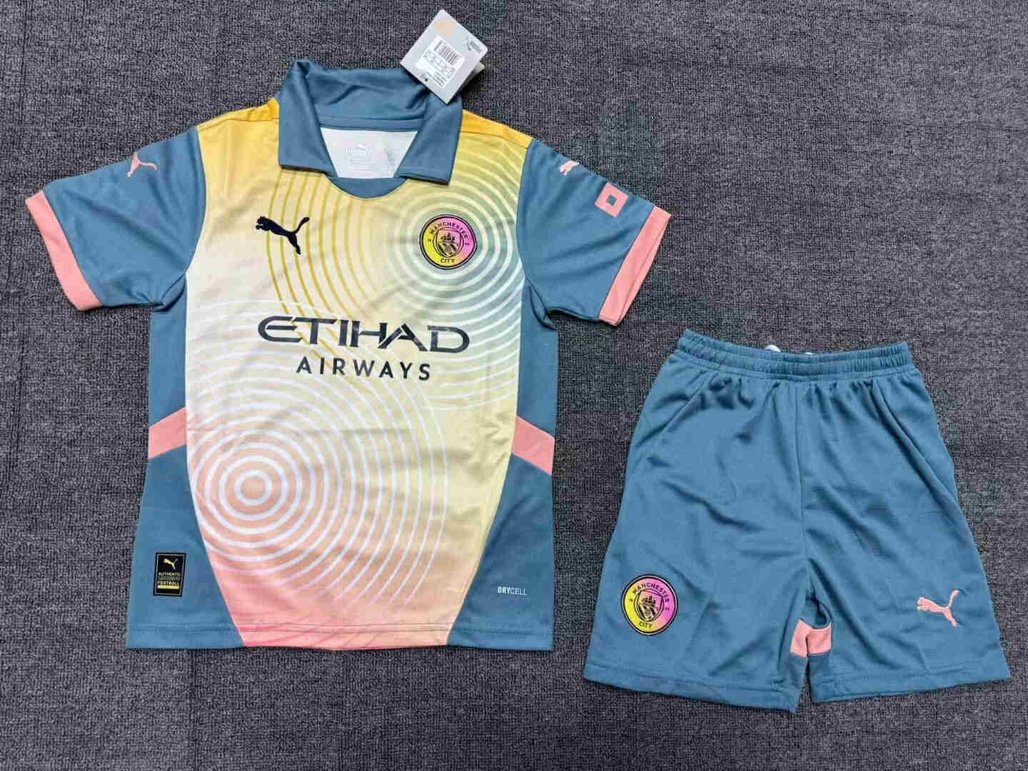 2024/2025 Manchester city away 4rd kids kit 