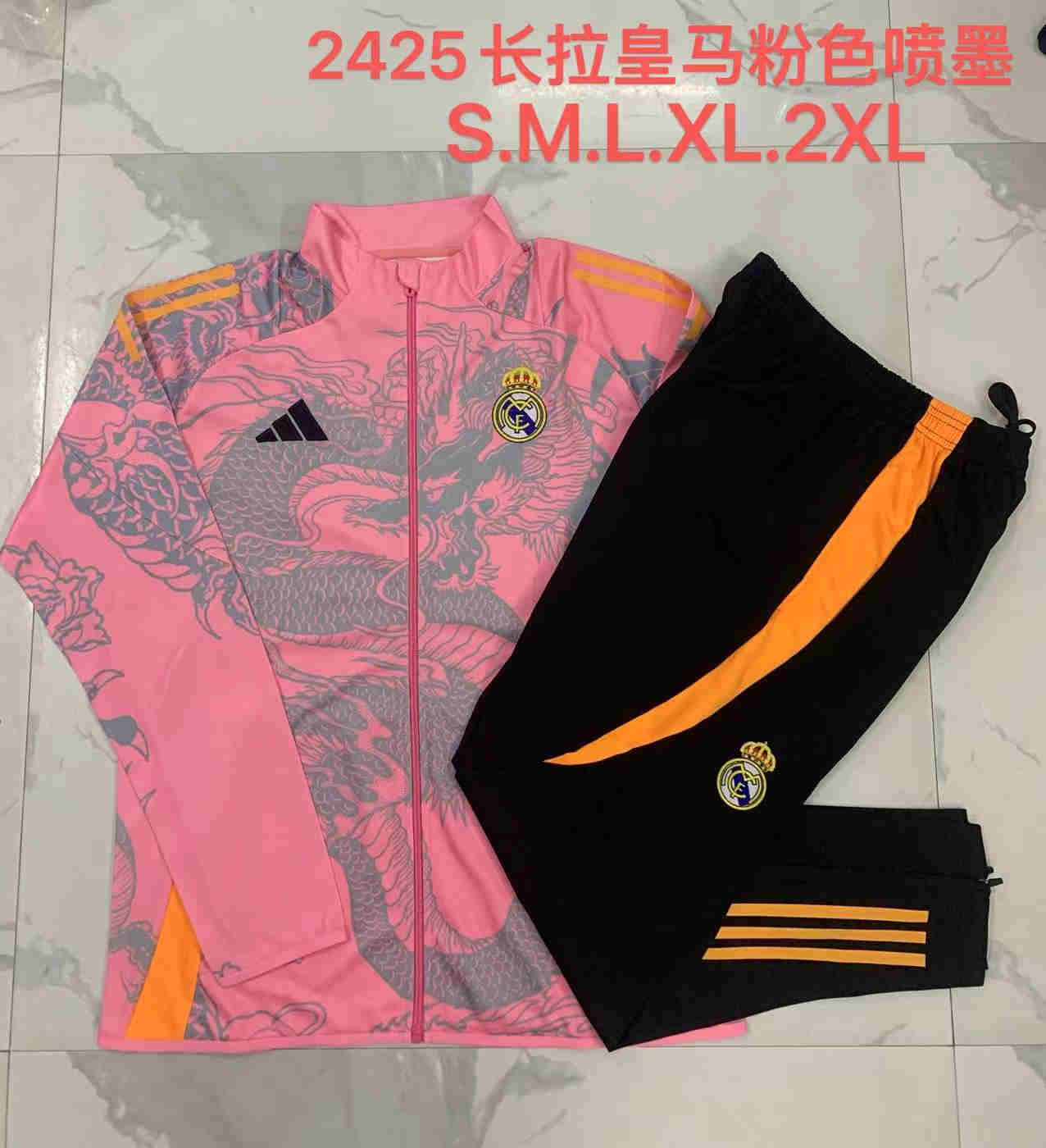 2024-2025  Real Madrid adult  Adult Training Suit  jacket 815