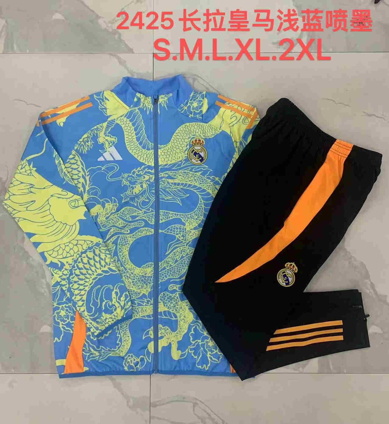 2024-2025  Real Madrid adult  Adult Training Suit  jacket 815